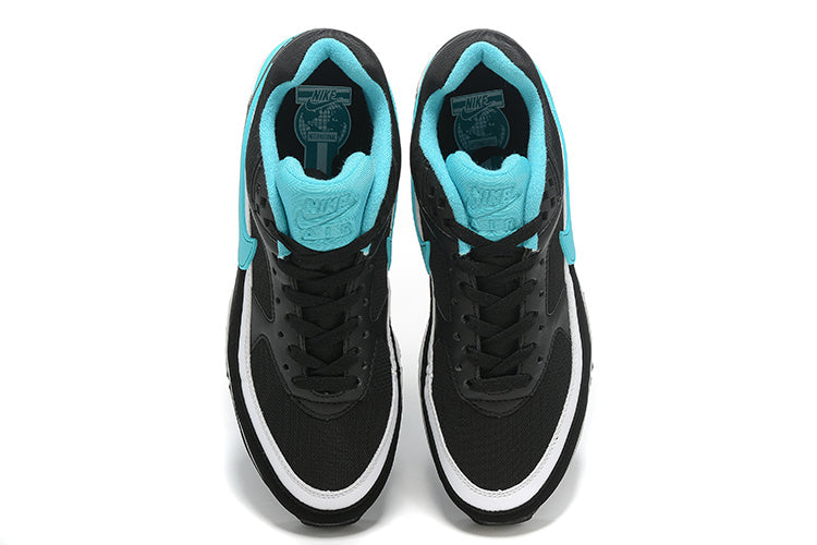 Nike Air Max Sneakers in Black and Turquoise - product image from the listing.