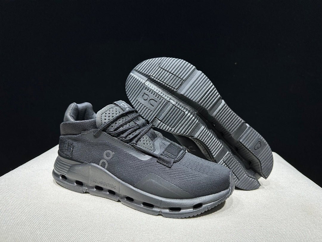 On Cloudnova 2 Sneakers in Black - product image from the listing.