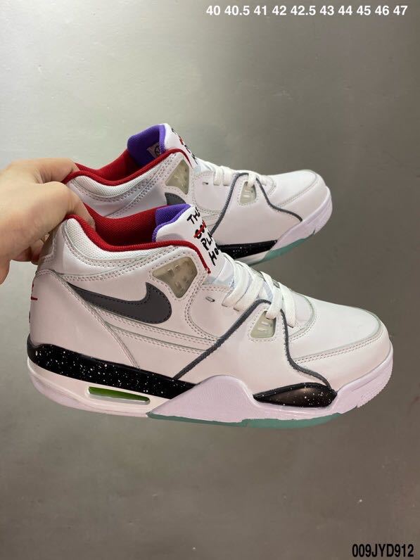 Nike Air Flight 89 White Glow Basketball Footwear - product image from the listing.