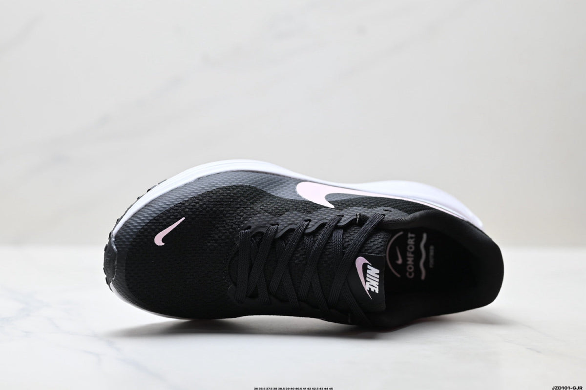 Nike Revolution 8 Running Shoes in Black and Pink - product image from the listing.