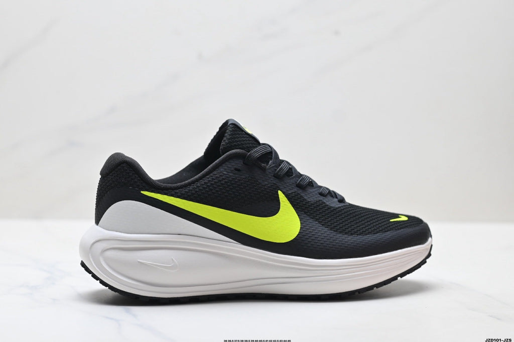 Nike Revolution 8 Running Shoes, in Black and Volt - product image from the listing.