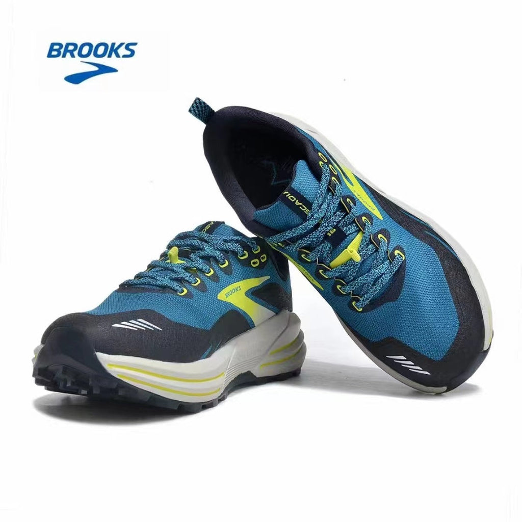 Brooks Cascadia 16 Trail Running Shoes in Blue - product image from the listing.
