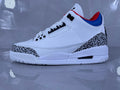 White Cement Sneakers - Jordan 3 Retro - product image from the listing.
