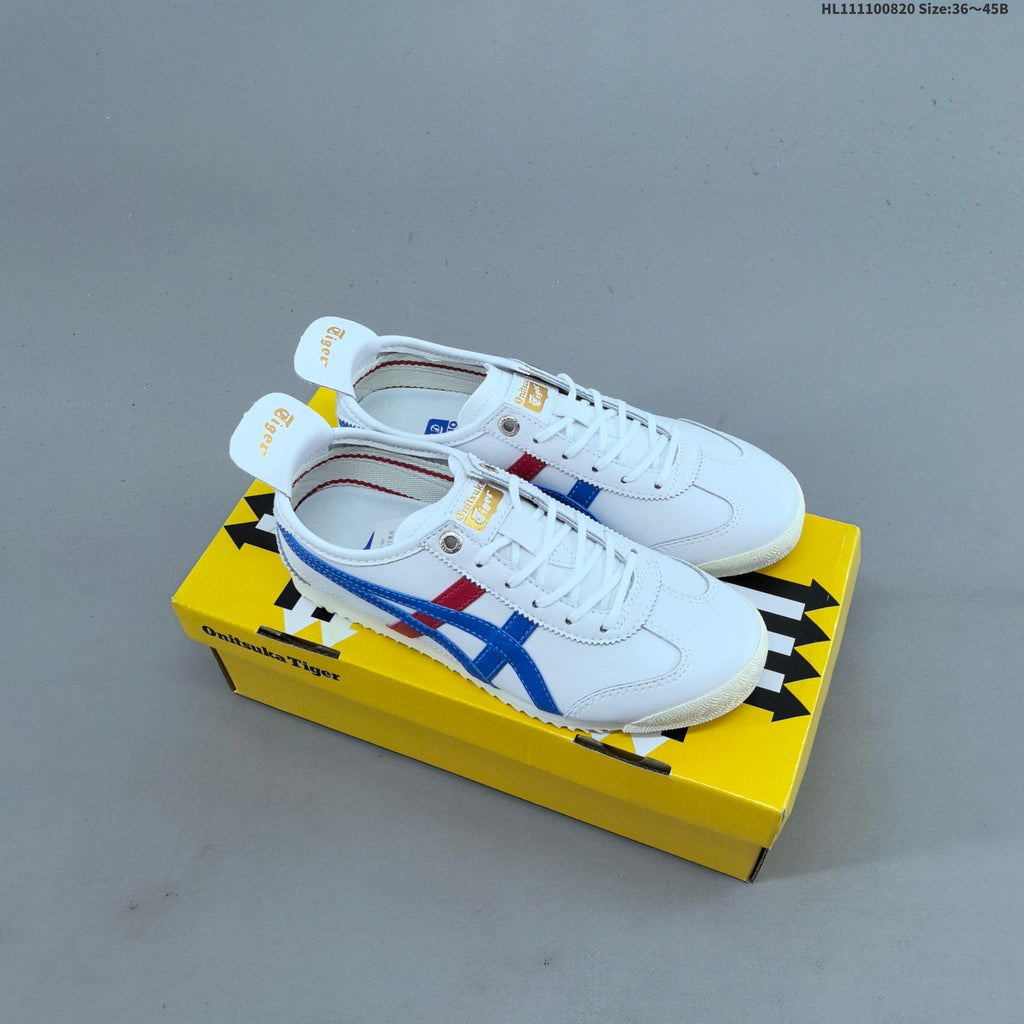 Onitsuka Tiger Mexico 66 SD Sneakers in White Leather 1183A872-112 - product image from the listing.