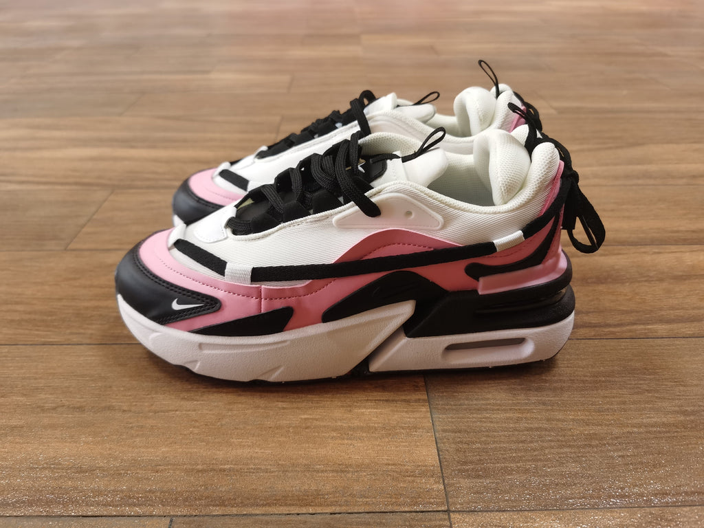 Nike Air Max Furyosa Sneakers in White Pink Black - product image from the listing.