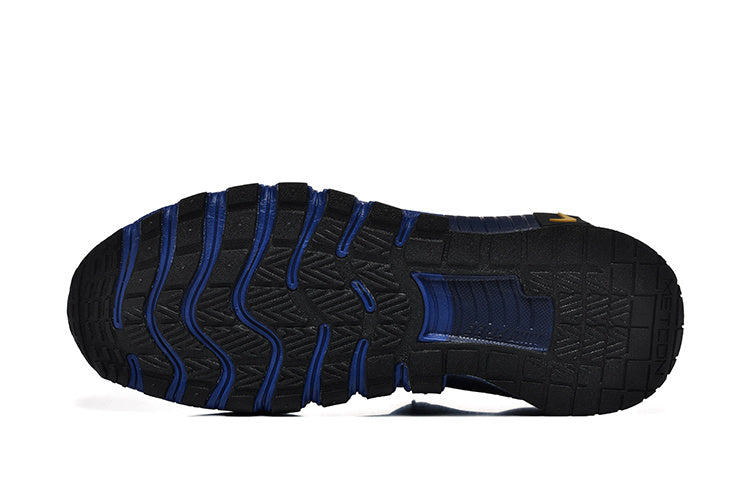 Nike Low-Top Sneakers in Black and Blue - product image from the listing.