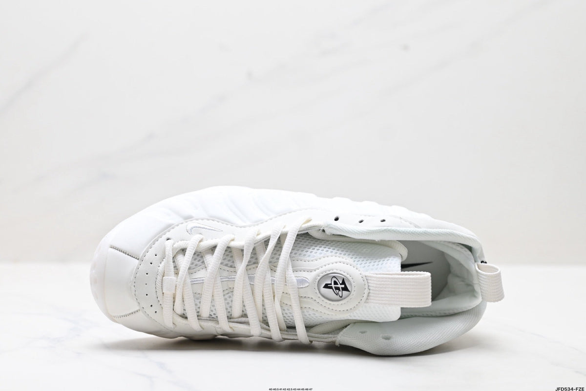 Nike Air Foamposite One Penny Basketball Sneakers in White JFD534-FZE - product image from the listing.