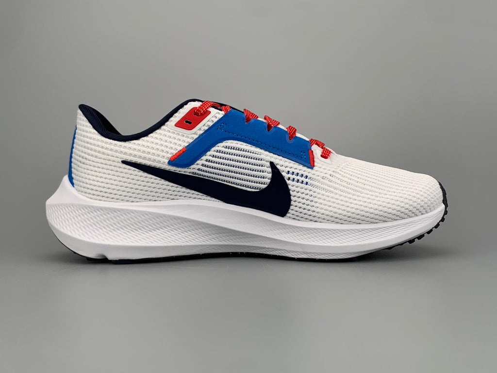 Nike Air Zoom Pegasus 40 White Blue FN0013-100 Shoes for Running - product image from the listing.