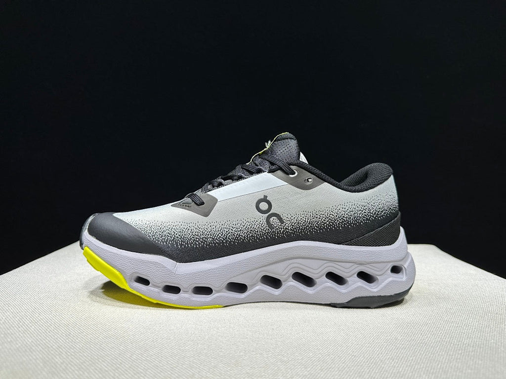 On Cloudsurfer Trail 2 WP Trail Running Shoes in Black Grey - product image from the listing.