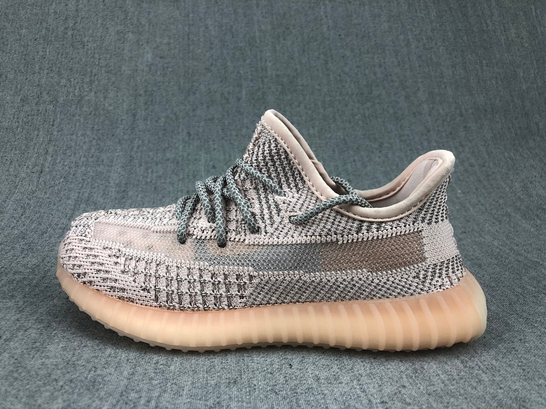 Adidas Yeezy Boost 350 V2 Kids Sneakers in Silver Pink - product image from the listing.