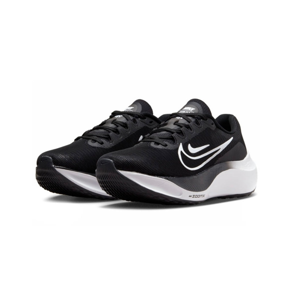 Nike Zoom Fly 5 Shoes for Running, Black/White, DH8974-001 - product image from the listing.