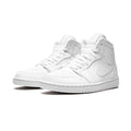 "Triple White" Air Jordan 1 Mid - product image from the listing.