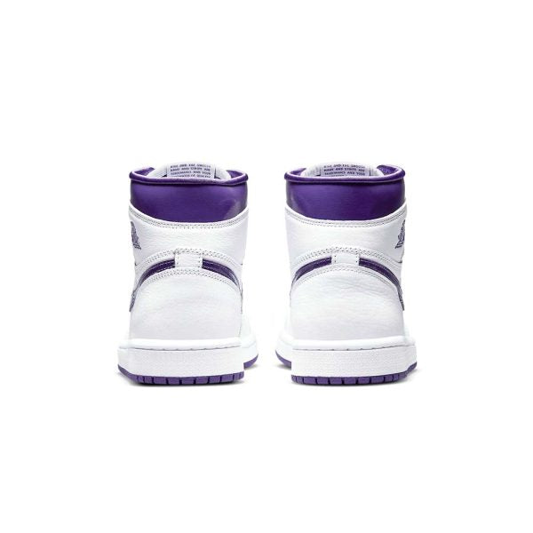 Women's Air Jordan 1 High OG "Court Purple" - product image from the listing.