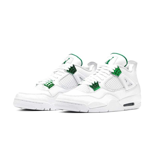 "Metallic Green" Air Jordan 4 Retro - product image from the listing.