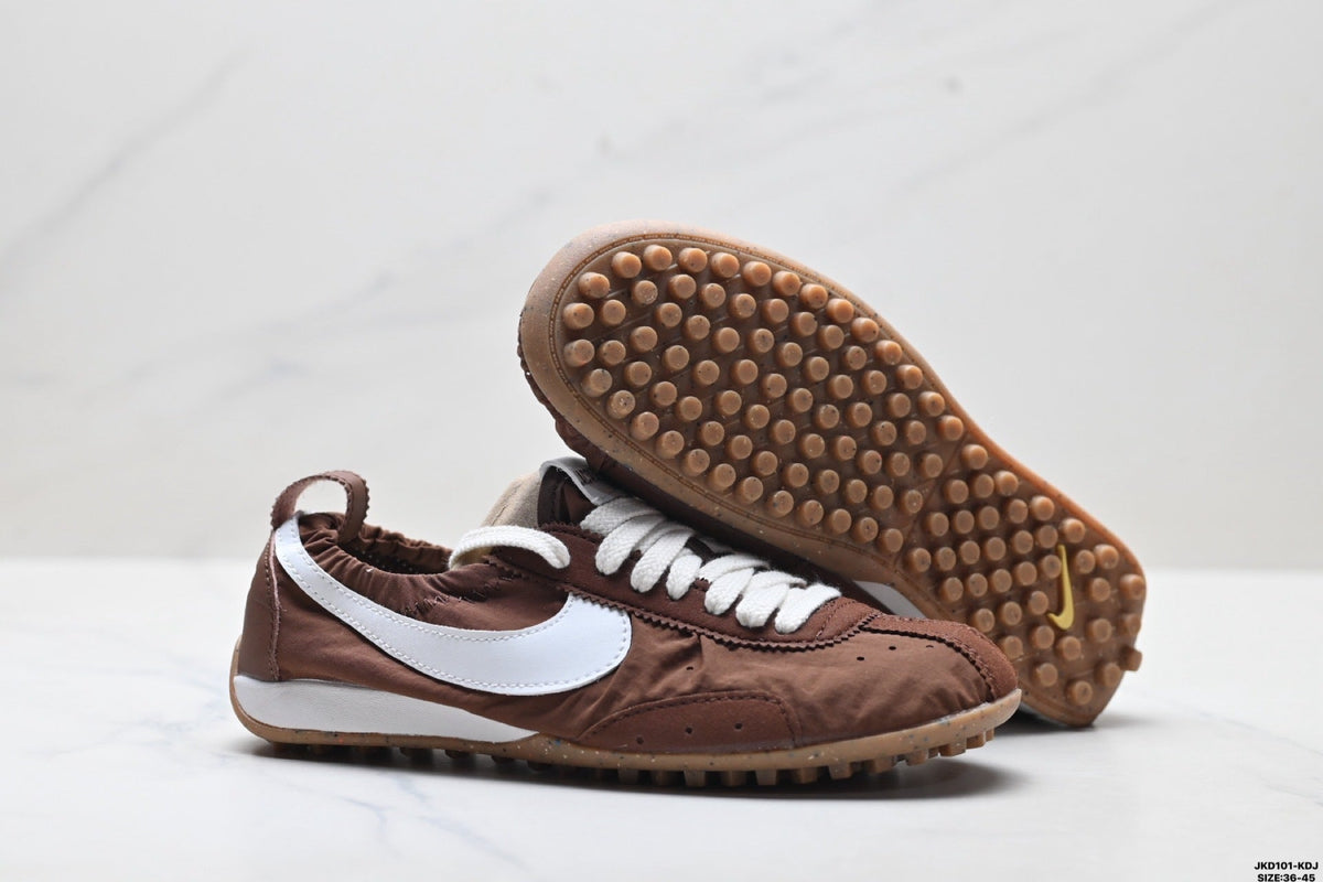 Brown and White Jacquemus x Nike Jacumoon Sneakers - product image from the listing.