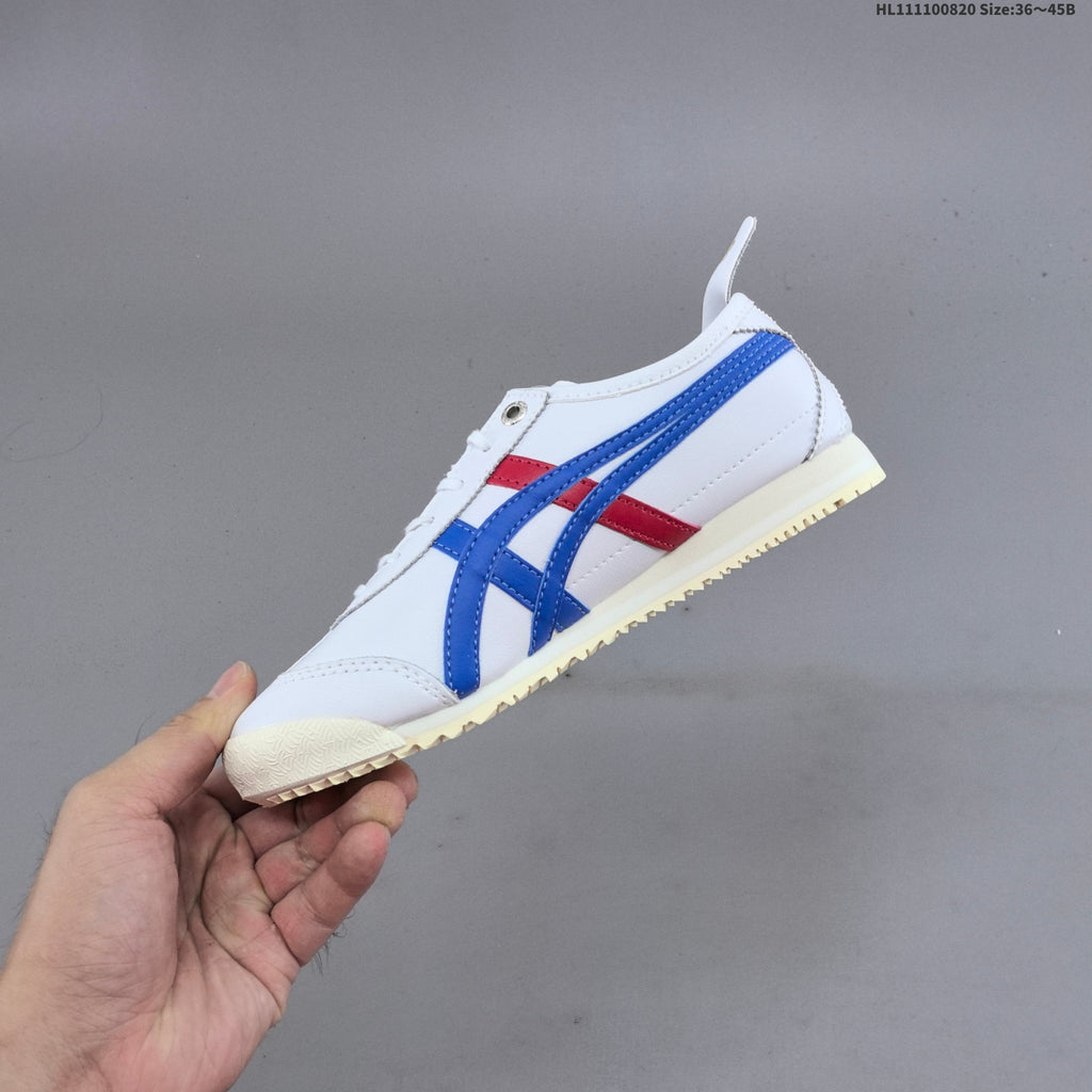 Onitsuka Tiger Mexico 66 SD Sneakers in White Leather 1183A872-112 - product image from the listing.