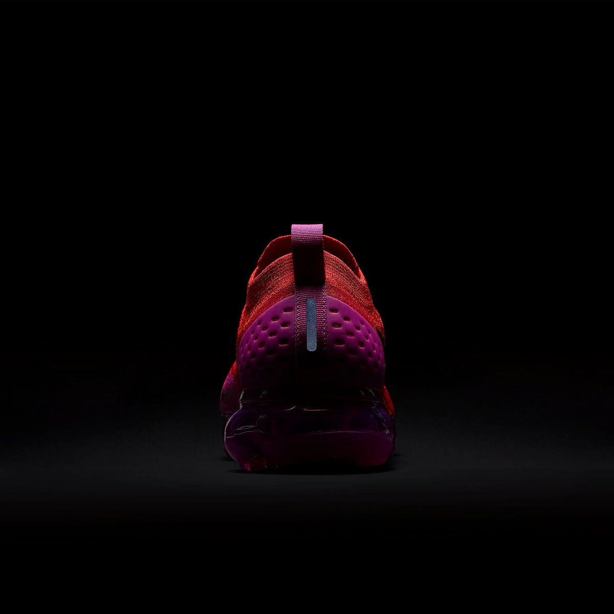 Nike Air VaporMax Flyknit Moc 2 Sneakers in Red Purple AJ6599-600 - product image from the listing.