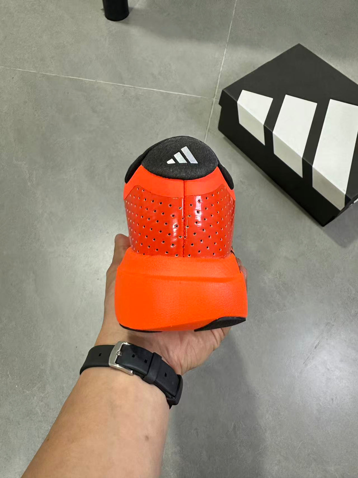 adidas Terrex Agravic Pro Trail Running Shoes in Orange Black - product image from the listing.