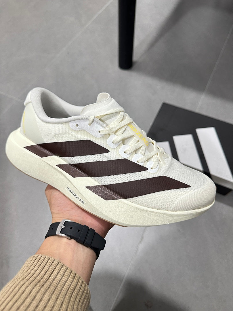 Adidas Lightstrike Pro Running Shoes in White Black - product image from the listing.