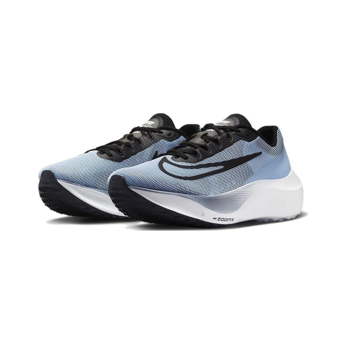 Nike Zoom Fly 5 Running Shoes in Blue Black DM8968-401 - product image from the listing.