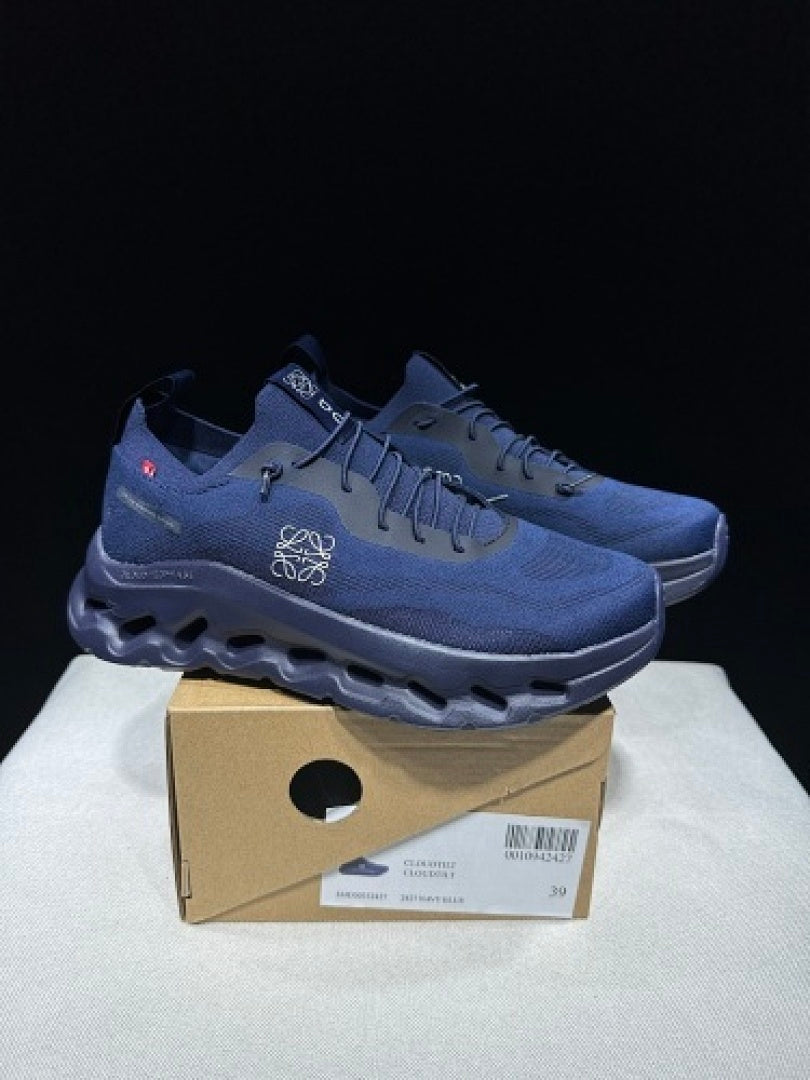 Midnight Navy Blue On Cloudtilt Sneakers - product image from the listing.