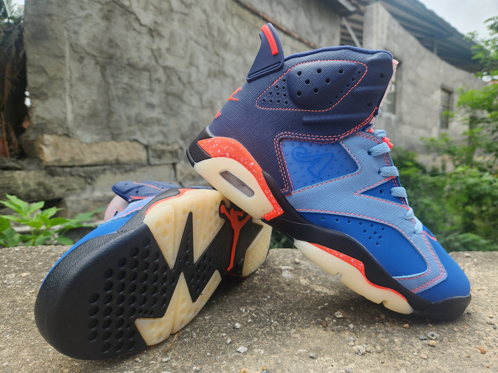 "Midnight Navy" Awake NY x Air Jordan 6 - product image from the listing.