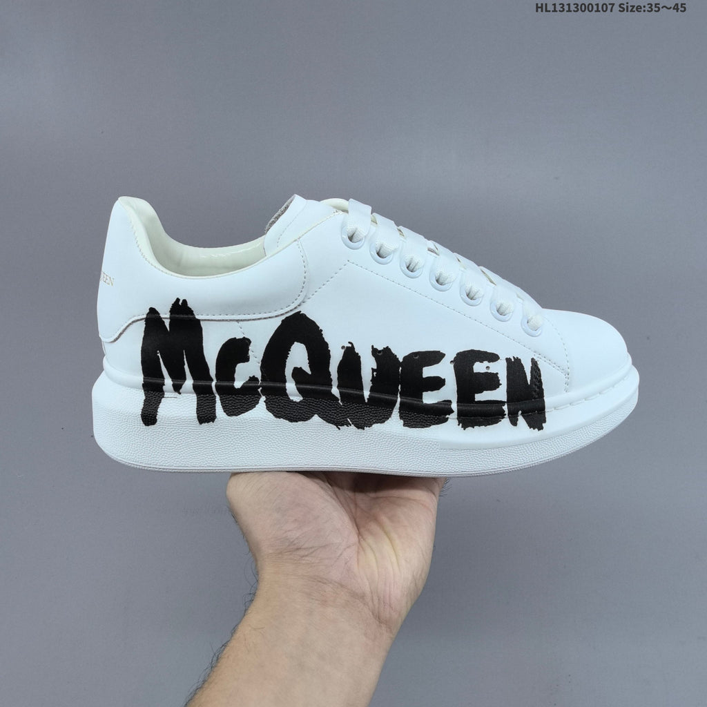 Alexander McQueen Oversized Sole Trainers with Graphic Logo - product image from the listing.