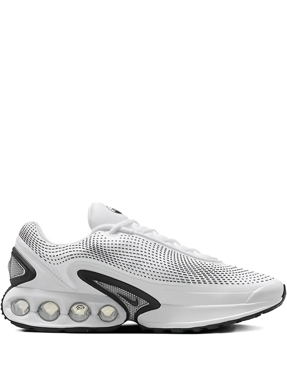Air Max Dn White/Photon Dust/Metallic Sneakers in Silver - product image from the listing.
