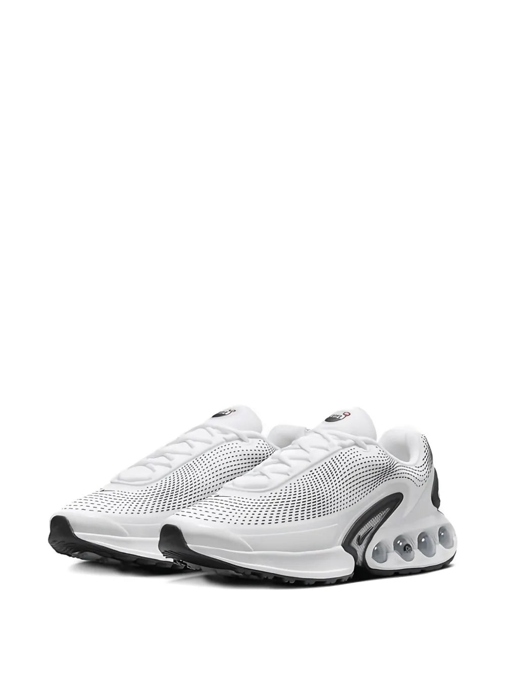 Air Max Dn White/Photon Dust/Metallic Sneakers in Silver - product image from the listing.