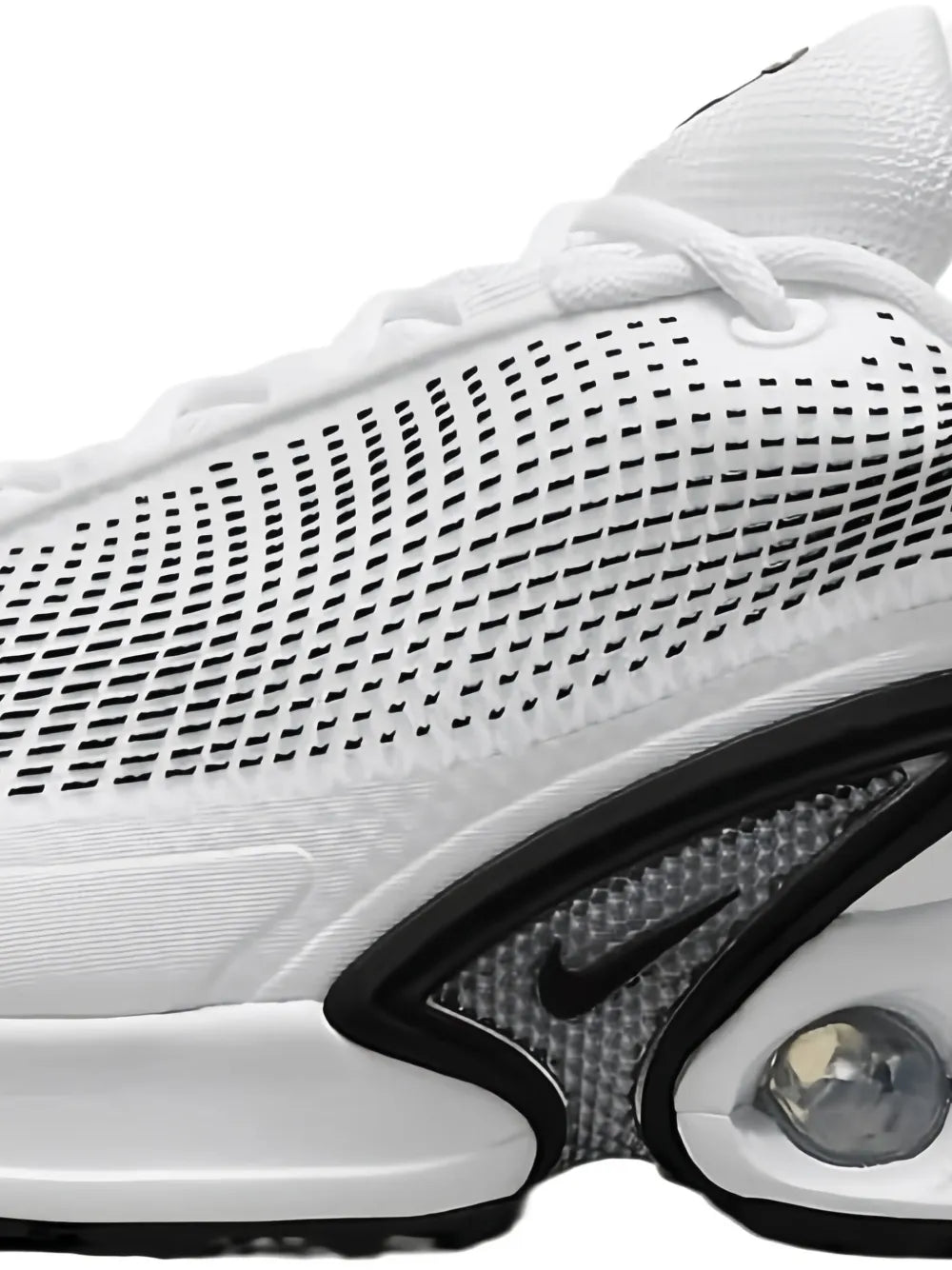 Air Max Dn White/Photon Dust/Metallic Sneakers in Silver - product image from the listing.
