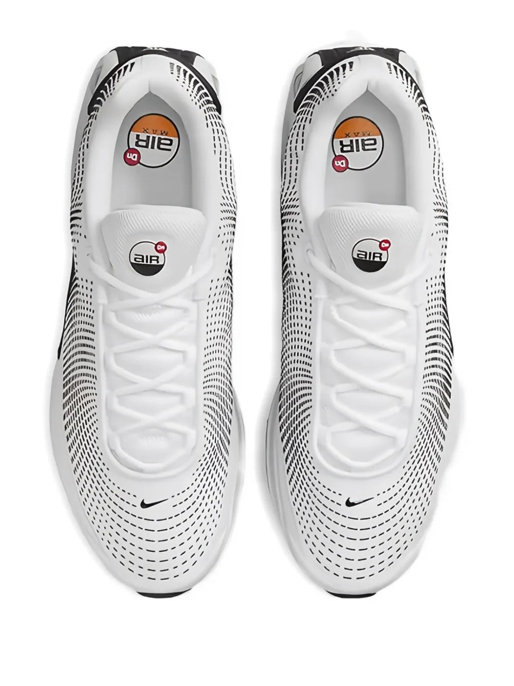 Air Max Dn White/Photon Dust/Metallic Sneakers in Silver - product image from the listing.