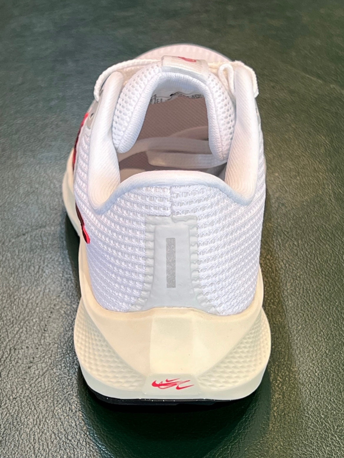 Nike Pegasus 40 PRM Running Shoes in White Red FB7703-100 - product image from the listing.