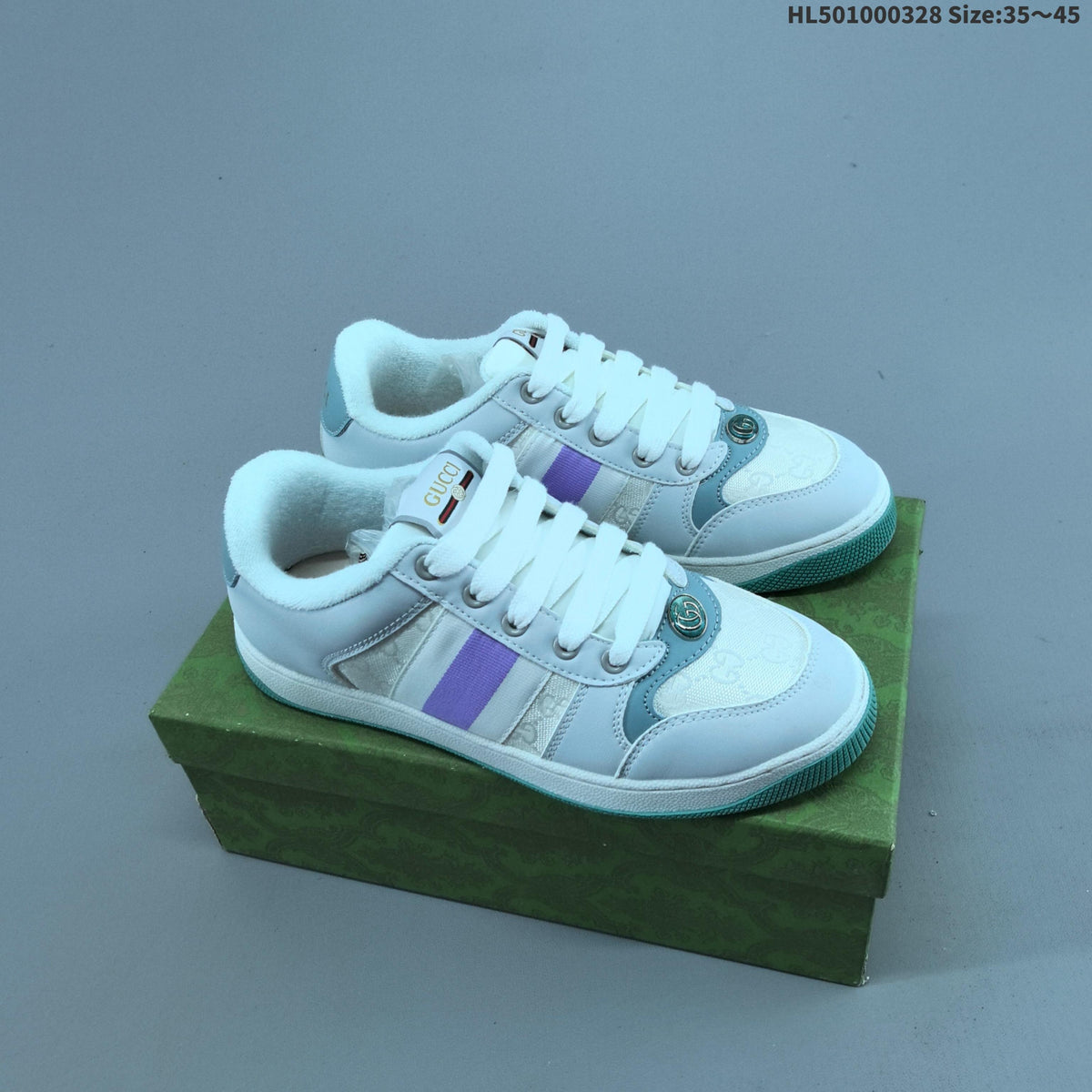 Gucci Distressed Screener Low-Cut Sneakers - product image from the listing.