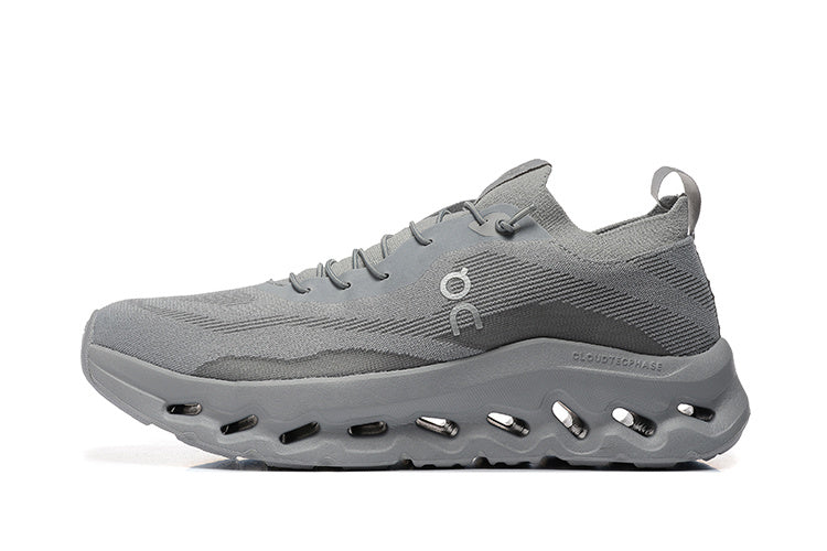 On Cloudtilt Sneakers in Grey Knit - product image from the listing.
