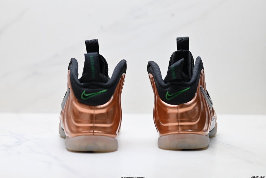 Nike Air Foamposite One Penny Hardaway Copper Trainers - product image from the listing.