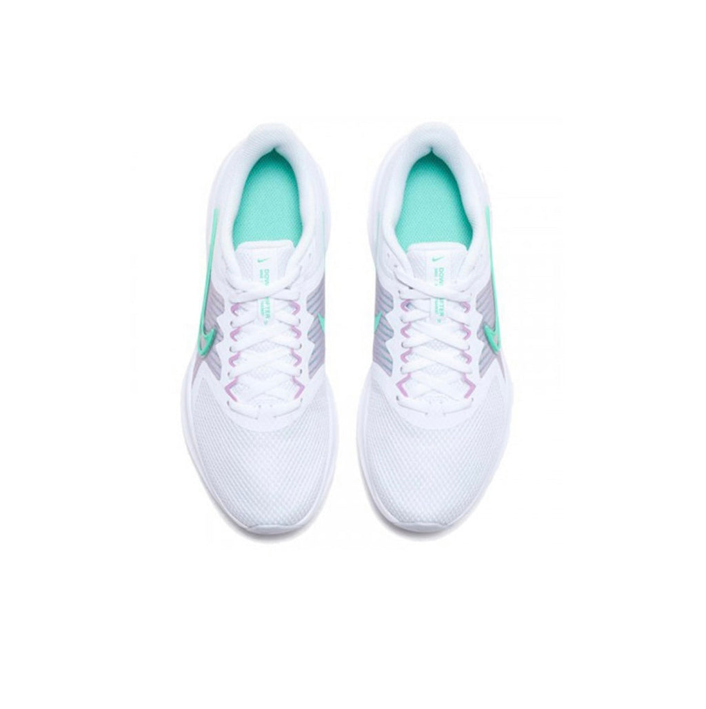 Nike Downshifter 11 Running Shoes in White CW3413-101 - product image from the listing.