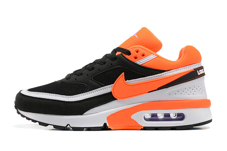 Nike Air Max BW Sneakers in Black and Orange - product image from the listing.