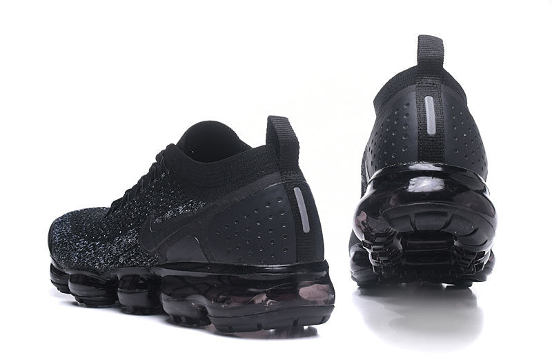 Nike Air VaporMax Flyknit 2 Sneakers in Black 942842-011 - product image from the listing.