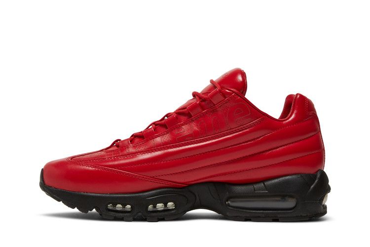 Nike Air Max 95 Lux Supreme in Red - product image from the listing.