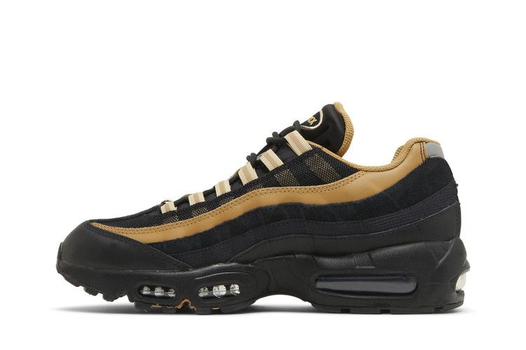 Nike Air Max 95 Black Elemental in Gold - product image from the listing.
