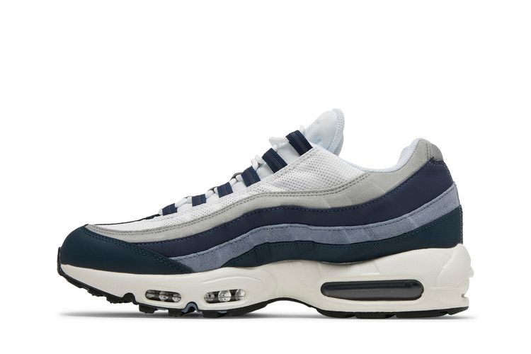 Nike Air Max 95 in Navy Grey White - product image from the listing.