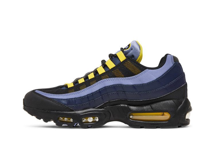 Nike Air Max 95 World Indigo Speed in Yellow - product image from the listing.
