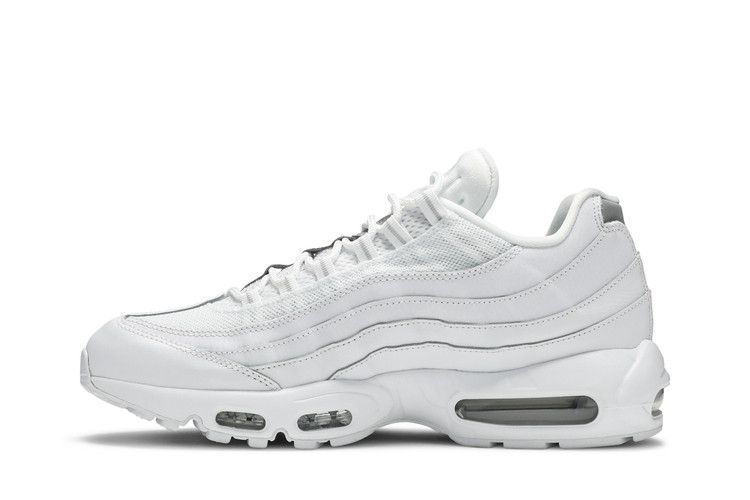 Nike Air Max 95 in White Pure Platinum - product image from the listing.