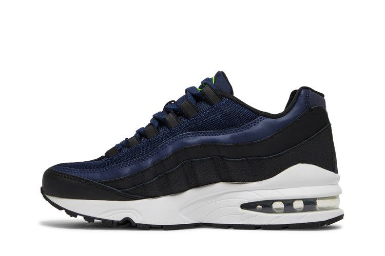 Black Midnight Navy (GS) - Nike Air Max 95 - product image from the listing.