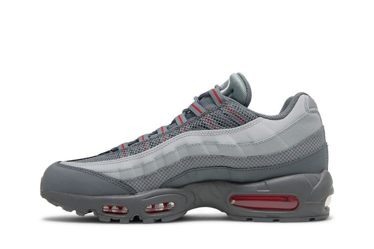Nike Air Max 95 in Grey Red - product image from the listing.