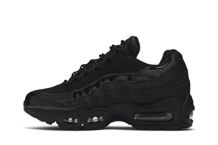 Women's Nike Air Max 95 Black Black-Black - product image from the listing.