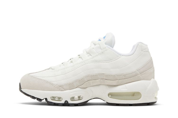 Women's Nike Air Max 95 Summit White University Blue - product image from the listing.