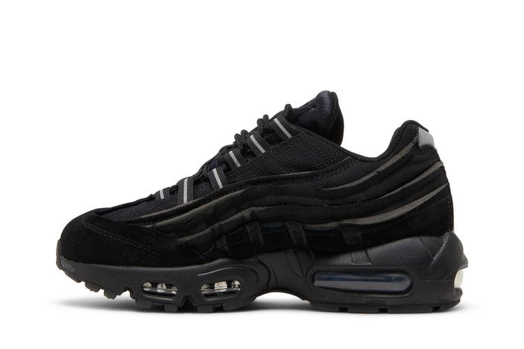 Nike Air Max 95 Comme des Garcons in Black - product image from the listing.