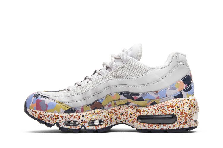 Women's Nike Air Max 95 Se Vast Grey Midnight Navy - product image from the listing.