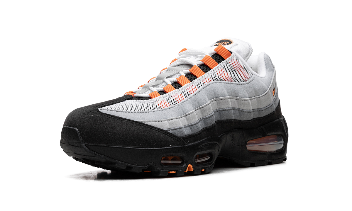"Big Bubble Bright Mandarin 2.0 (2025)" Air Max 95 OG HM4740 101 - product image from the listing.